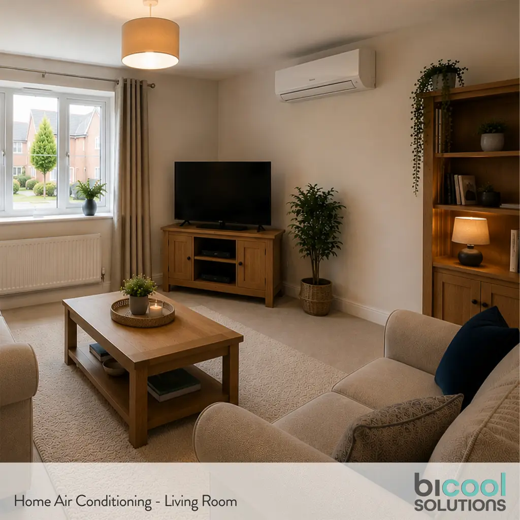 Home Air Conditioning Installation Telford living room ac