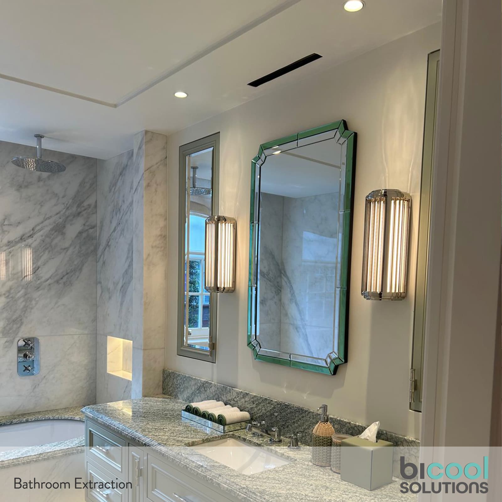 New bathroom extraction