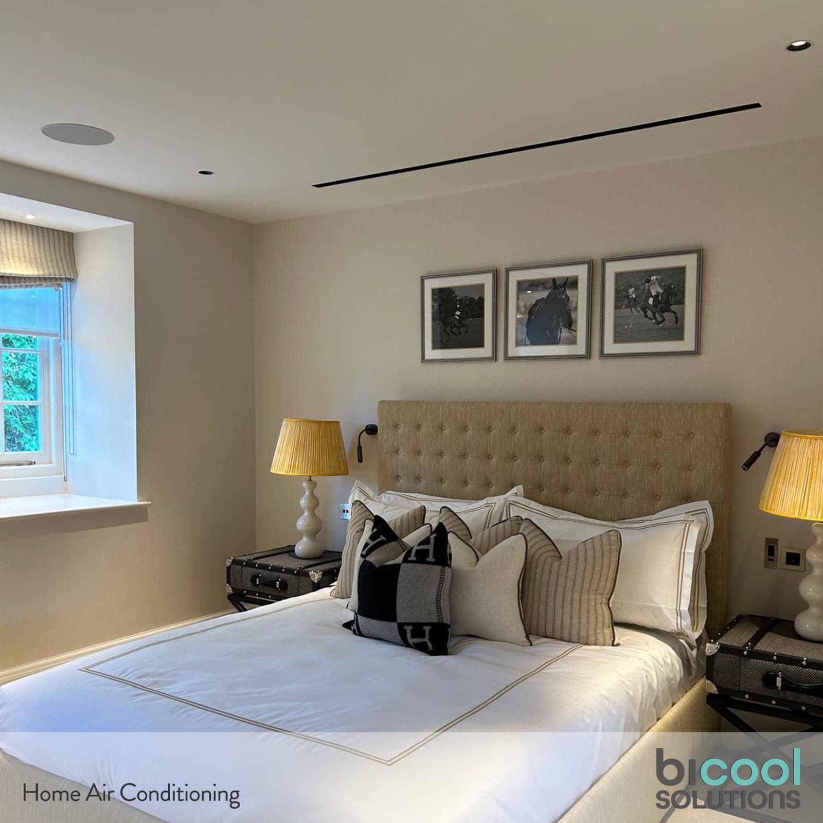 Bedroom air conditioning installation shropshire